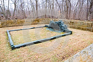 Outline of LincolnÃ¢â¬â¢s Boyhood Home photo