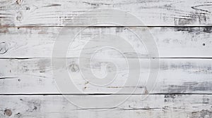 Photo of a weathered white wooden wall with peeling paint