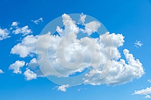 Photo of White Clouds and Blue Sky Cloudscape