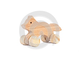 Photo of a wooden toy