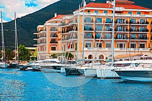 Photo of yacht port