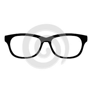 Photochromic spectacles icon, simple style.