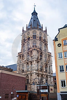 The Cologne City Hall tower