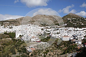 Competa, white town of Andalusia photo