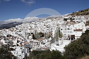 Competa, white town photo