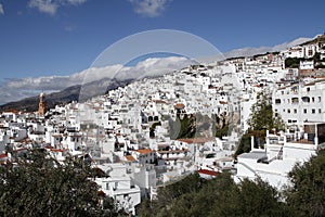 Competa, white town photo