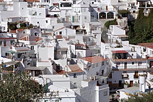 Competa, white town photo