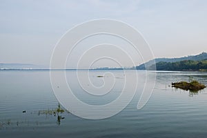 Photograph of a dam situated in India