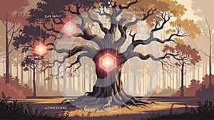 Infographics on information systems