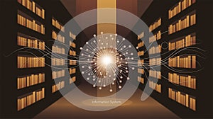 Infographics on information systems