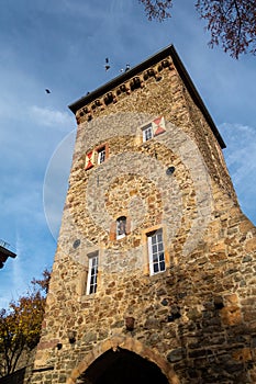 The gate tower Werther Tor in Bad MÃÂ¼nstereifel