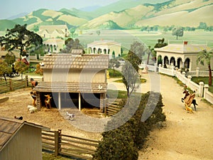 Photograph of Miniture Diorama