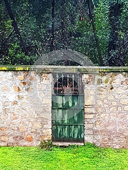 Antico ferro cancello Italiano romano giardino 