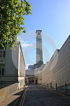 Photograph of the Southampton Civic Centre Clock Tower and SeaCity Museum