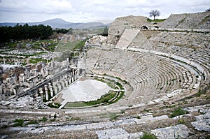 Photograph of the Theater at Ephesus