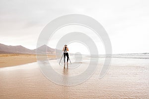 Photographer on the beach