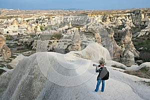 Photographer in Capadocia