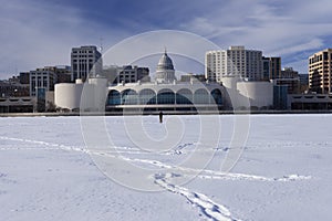 Downtown Madison from Lake Monona