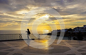 Photographer staying at Balcon de Europa