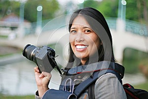 Photographer woman