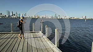 Photographer Woman at Swan River