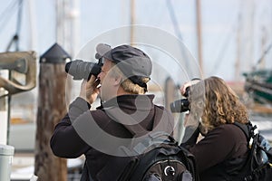 Photographers at work photo