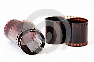 Photographic film. Film reel