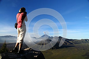 Photographing Gunung Bromo