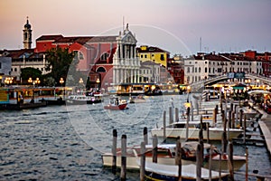 Photographs that portray Venice differently, chaotic and crowded, full of tourists and people going around, kids who live the city