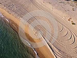 Sands of arenys de mar photo