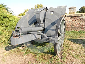 Historic transportable cannon photo