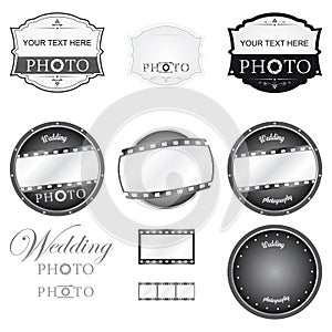 Photography Logo Set Vector