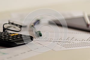 Photography of an office table with different objects