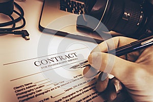 Photography Services Contract