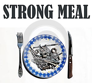 Photography of strong meal