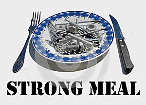 Photography of strong meal