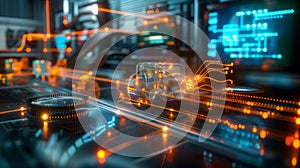 Photon Systems in Action Visualization