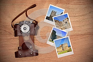 Photos with medieval castle