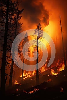 These photos offer a glimpse into the aftermath of a forest fire, where resilience takes root as nature begins to