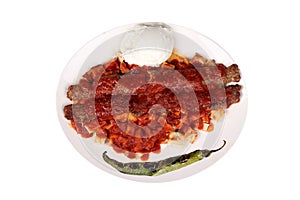 Photos of special and famous turkey barbecues for your restaurant and hotel menus iskender kebab Fresh meat barbecue