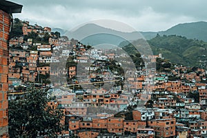Photos in the streets of Comuna 13 Neighbourhood in Medellin, Colombia