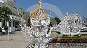 Photos of Wat.Rong Khun in Chiang Rai .