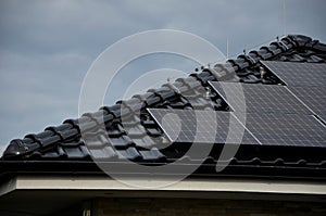 photovoltaic home solar panels only work when it is sunny.