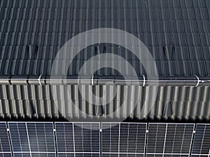 photovoltaic home solar panels only work when it is sunny. at