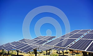 Photovoltaic panels .