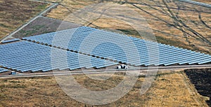 Photovoltaic power station near Kazanlak