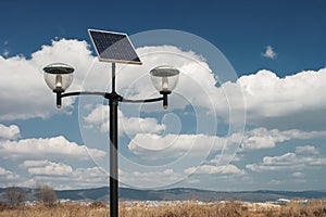 Photovoltaic powered street lights