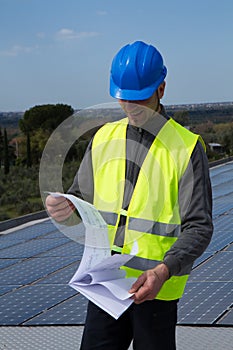 Photovoltaic skilled worker