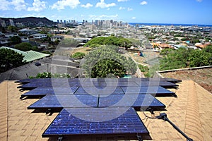 Photovoltaic solar on house