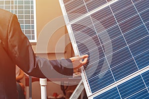 Photovoltaic solar panel business presentation